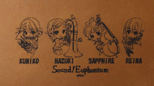 『響け!ユーフォニアム』レザーマット 黄前久美子/加藤葉月/川島緑輝/高坂麗奈